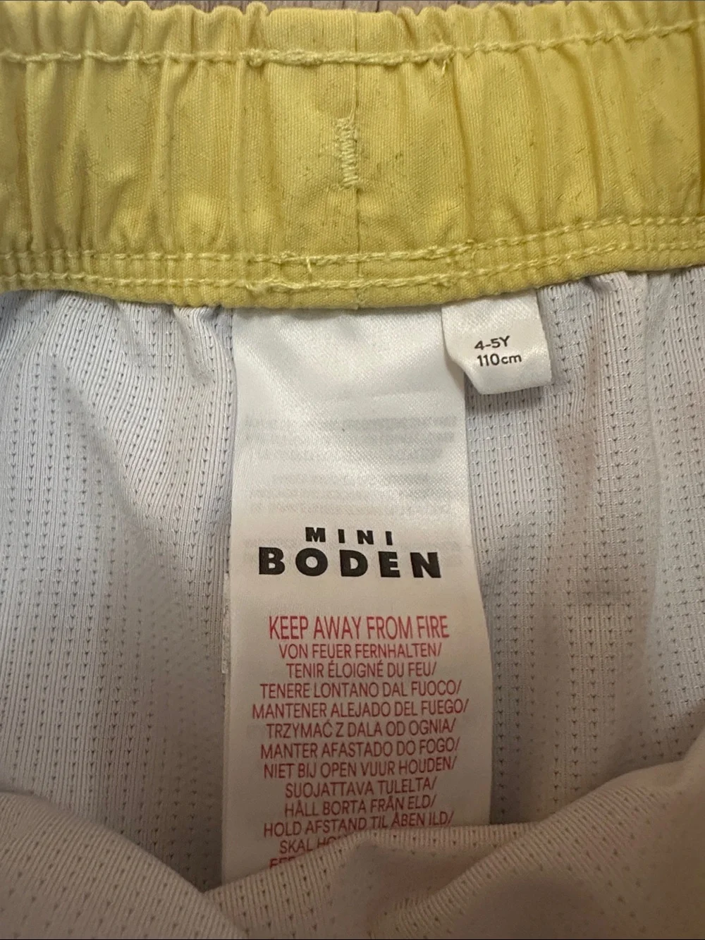 Mini Boden Swim Trunks